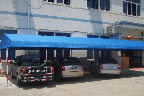 寧波*公司停車棚！
