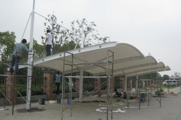 寧波膜結(jié)構(gòu)停車棚